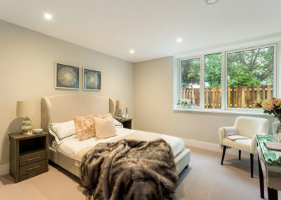 Beau Property bedroom home staging and interior design