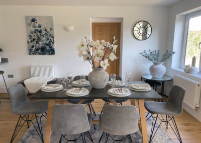 Dining Table home staging and interior design by Beau Property Home Staging