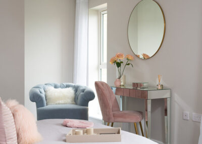 Dressing table professionally staged by Beau Property