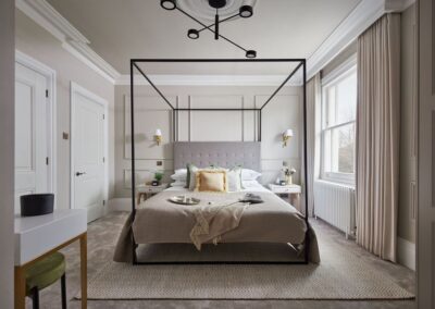 Professionally staged home by Beau Property Home Staging. Show home bedroom