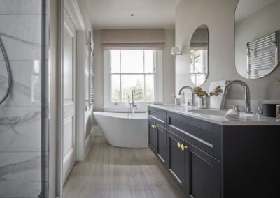 Professionally staged home by Beau Property Home Staging. Show home bathroom
