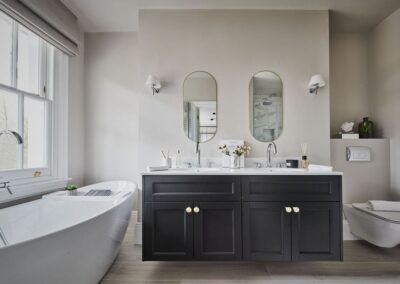 Professionally staged home by Beau Property Home Staging. Show home bathroom