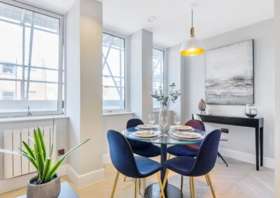 Professionally staged home by Beau Property Home Staging. Show home dining area