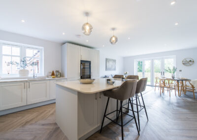 Professionally staged home by Beau Property Home Staging. Show home kitchen