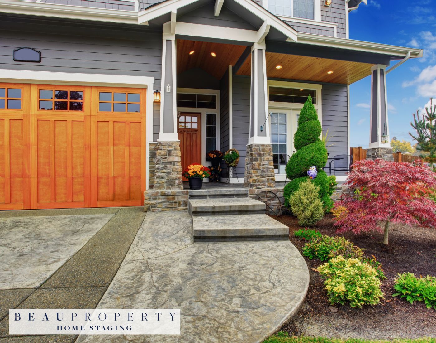 Curb appeal, crucial in real estate, attracts buyers through well-maintained exteriors, making first impressions count for higher interest and property value.