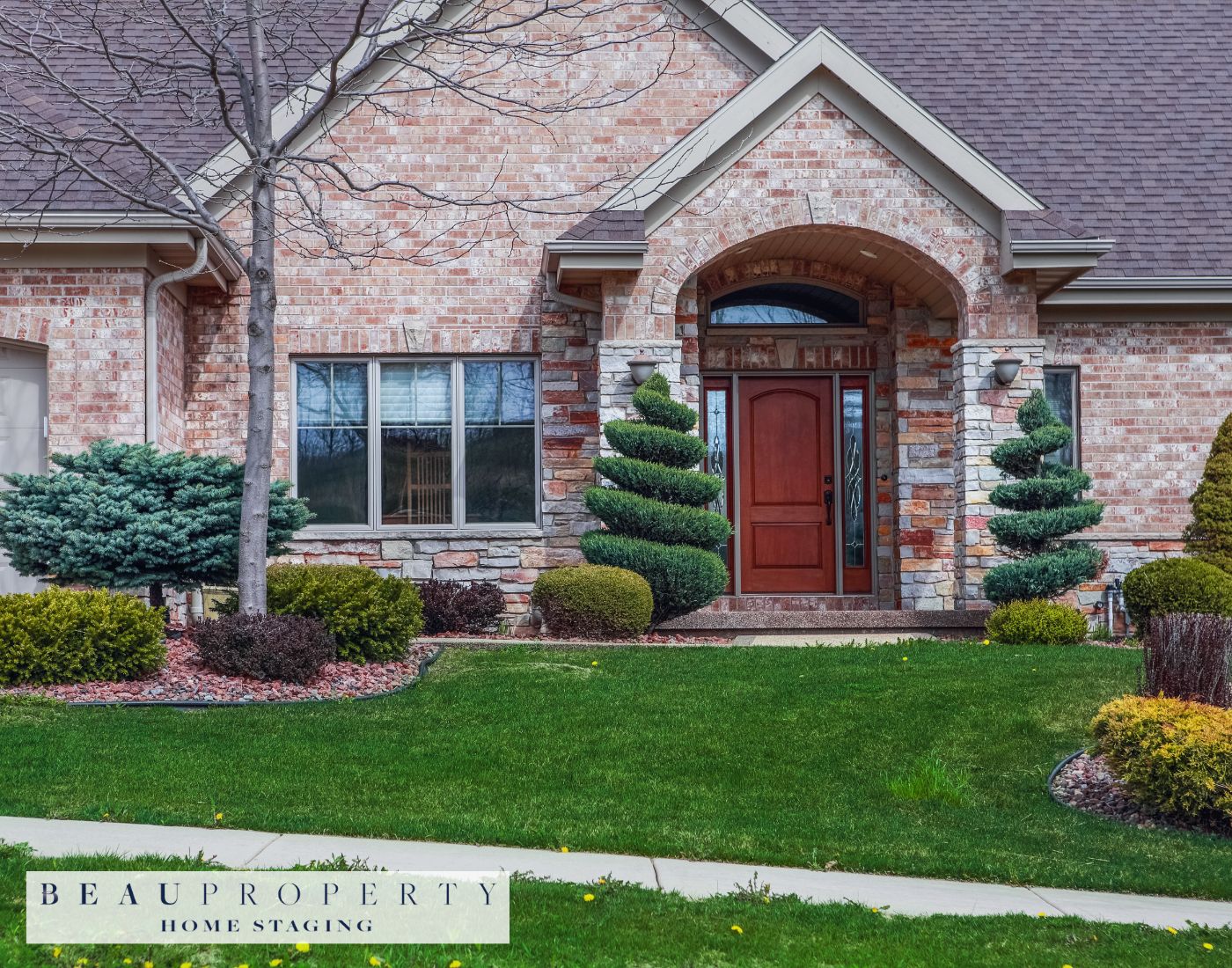 Curb appeal, crucial in real estate, attracts buyers through well-maintained exteriors, making first impressions count for higher interest and property value.