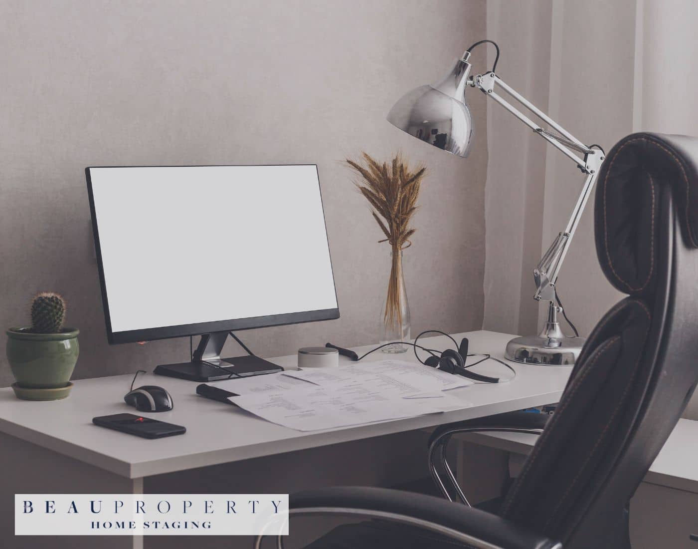 Discover the benefits of professional home office staging. Enhance buyer perception, achieve quicker sales, and potentially secure higher offers by creating an appealing and functional workspace. Learn how staging can transform your property and boost its marketability.