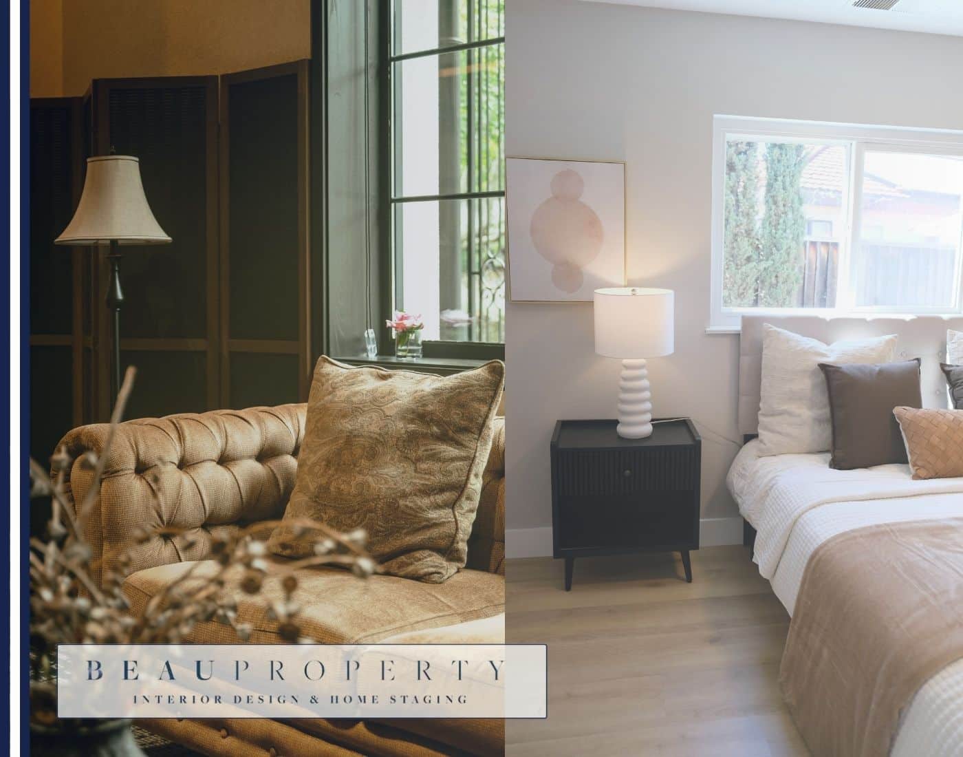 Beau Property Staging (3) Discover the latest trends in home decor as we explore the charm of vintage style and the allure of contemporary design. Learn how to blend these elements for a unique home aesthetic!